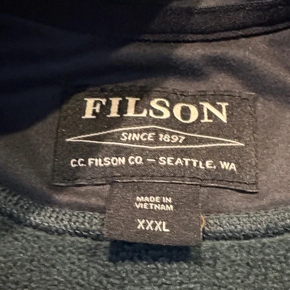 Filson Fleece Vest - Picture 2 of 9